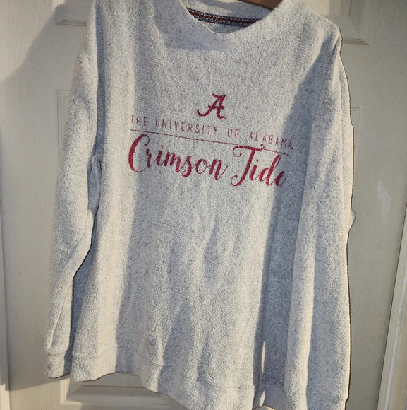 Womens XXL Green Tea Comfort Terry University of Alabama Crimson Tide Sweatshirt - Picture 5 of 5